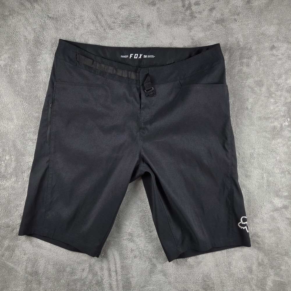 Fox Racing Ranger Mountain Bike Shorts Mens 38 (36)Black Cycling Stretch Outdoor